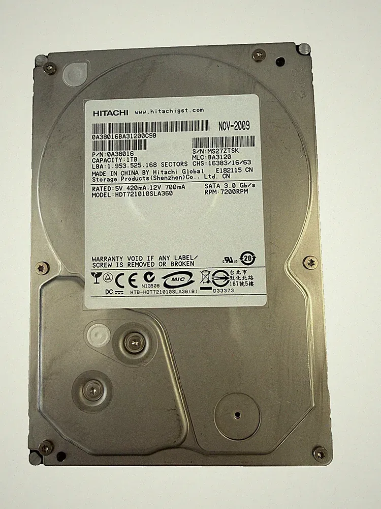 hitachi internal hard drive