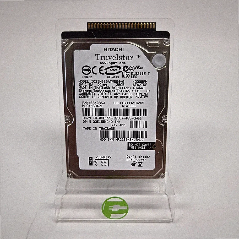 hitachi travelstar hard drive adapter