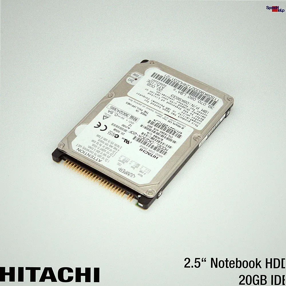 IBM Hitachi DK23CA-20F 20GB 2.5" Inch Notebook Laptop HDD Hard Disk
