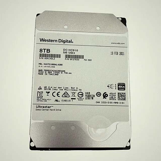 *SAS* HGST HUH721008AL4200 8TB 7.2K SAS 12GBPS 3.5 Hard Drive"